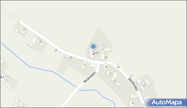 Landzmierz, Wolności, 18, mapa Landzmierz