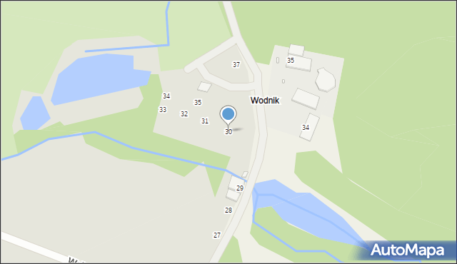 Łobez, Wojcelska, 30, mapa Łobez