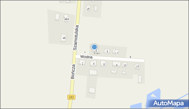 Lubasz, Wodna, 3, mapa Lubasz