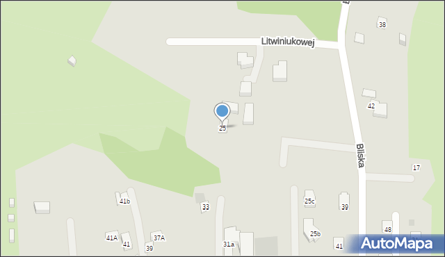 Lublin, Wojciechowska, 33b, mapa Lublina