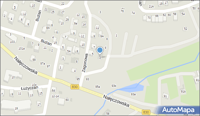 Lublin, Wołynian, 2, mapa Lublina