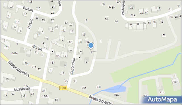 Lublin, Wołynian, 4, mapa Lublina