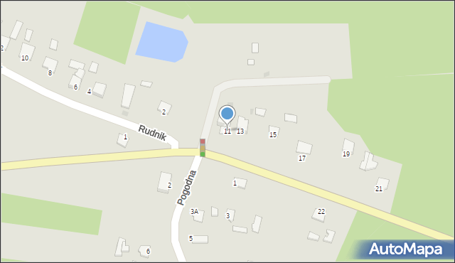 Mielec, Wojska Polskiego, 11, mapa Mielca