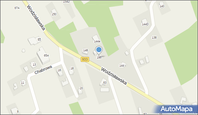 Mszana, Wodzisławska, 146, mapa Mszana