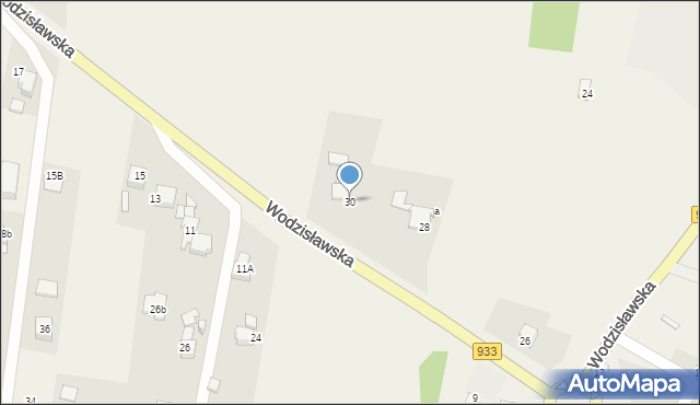 Mszana, Wodzisławska, 30, mapa Mszana