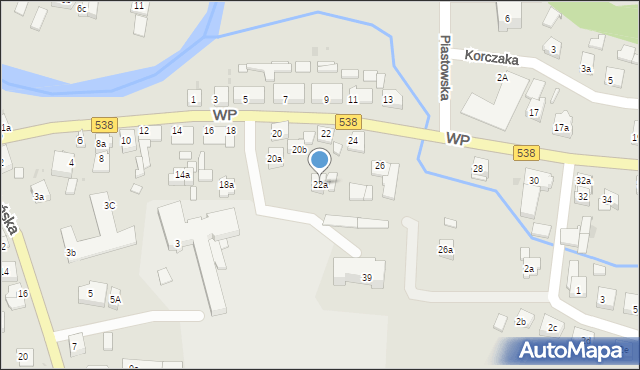 Nowe Miasto Lubawskie, Wojska Polskiego, 22a, mapa Nowe Miasto Lubawskie