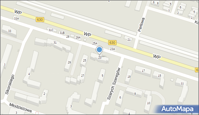 Nowy Dwór Mazowiecki, Wojska Polskiego, 23, mapa Nowy Dwór Mazowiecki