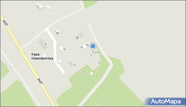 Nowy Dwór Mazowiecki, Wojska Polskiego, 3i, mapa Nowy Dwór Mazowiecki