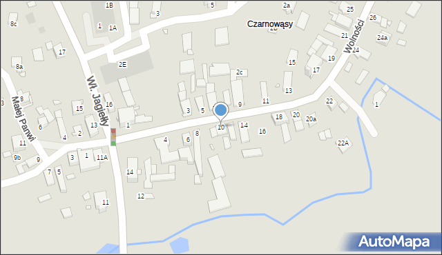 Opole, Wolności, 10, mapa Opola