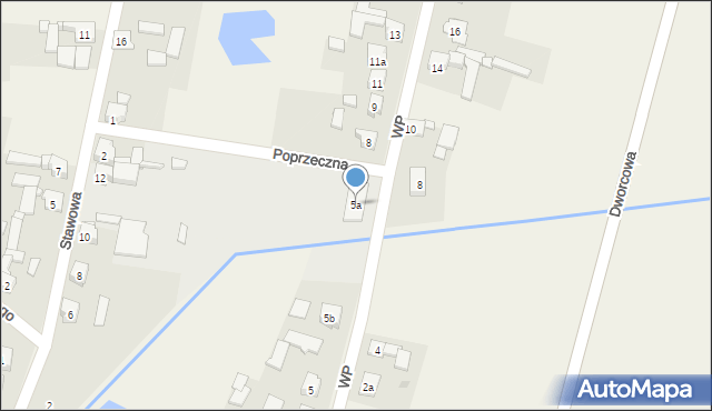 Ożarowice, Wojska Polskiego, 5a, mapa Ożarowice