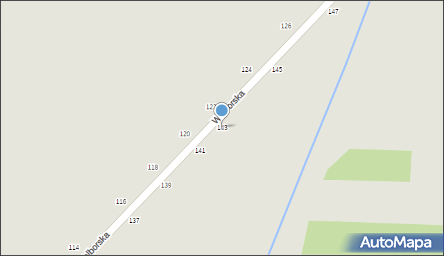 Piotrków Trybunalski, Wolborska, 143, mapa Piotrków Trybunalski