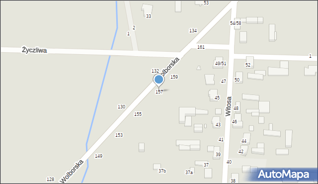 Piotrków Trybunalski, Wolborska, 157, mapa Piotrków Trybunalski