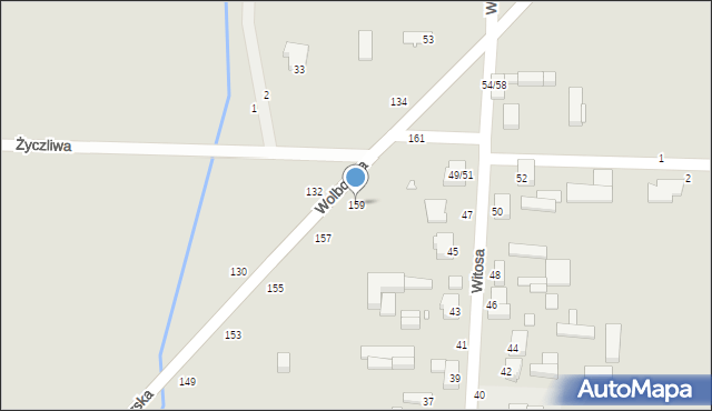 Piotrków Trybunalski, Wolborska, 159, mapa Piotrków Trybunalski