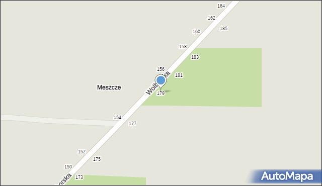 Piotrków Trybunalski, Wolborska, 179, mapa Piotrków Trybunalski