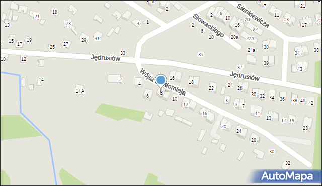 Połaniec, Wójta Bartłomieja, 8, mapa Połaniec