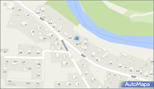 Pomiechówek, Wojska Polskiego, 34, mapa Pomiechówek