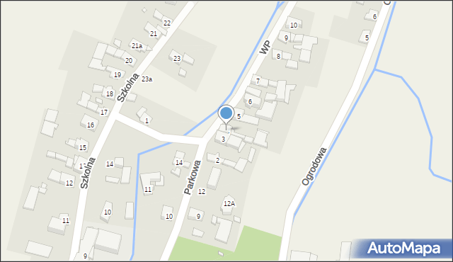 Prusinowice, Wojska Polskiego, 4, mapa Prusinowice