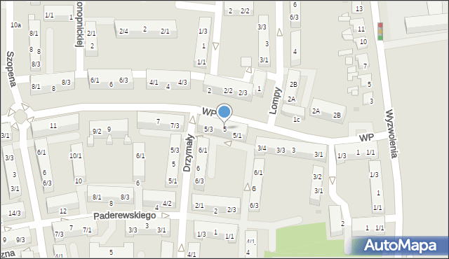 Pyskowice, Wojska Polskiego, 5, mapa Pyskowice