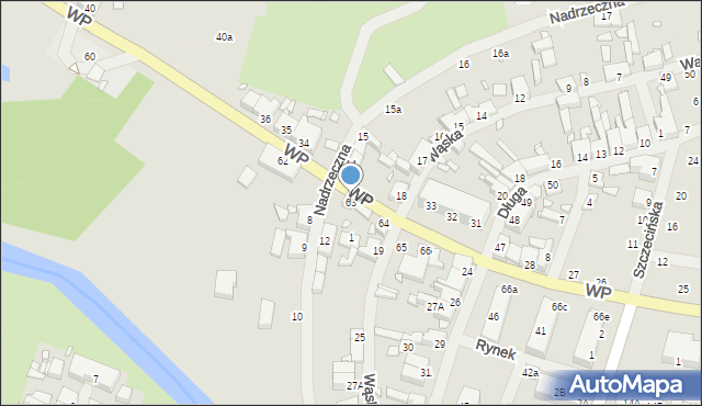 Resko, Wojska Polskiego, 63, mapa Resko