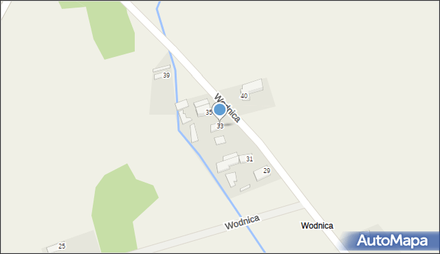 Rudniki, Wodnica, 33, mapa Rudniki