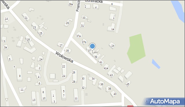 Ścinawa, Wołowska, 37C, mapa Ścinawa