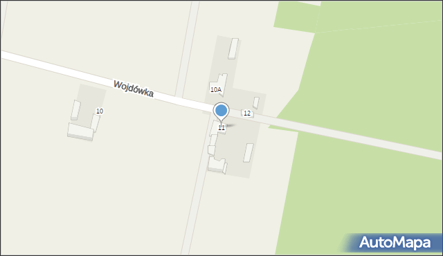 Sobota, Wojdówka, 11, mapa Sobota