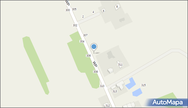 Sowia Wola, Wojska Polskiego, 309, mapa Sowia Wola