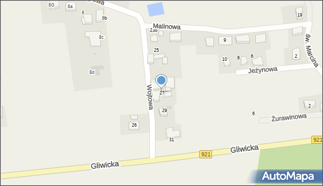 Stanica, Wojtowa, 27, mapa Stanica