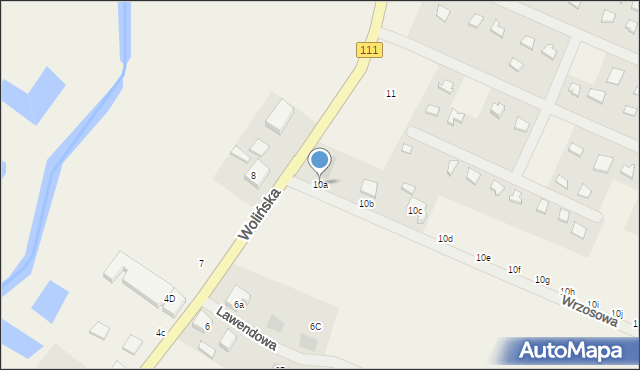 Stepniczka, Wolińska, 10a, mapa Stepniczka