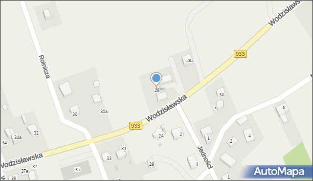 Studzionka, Wodzisławska, 28, mapa Studzionka