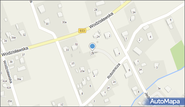 Studzionka, Wodzisławska, 29, mapa Studzionka