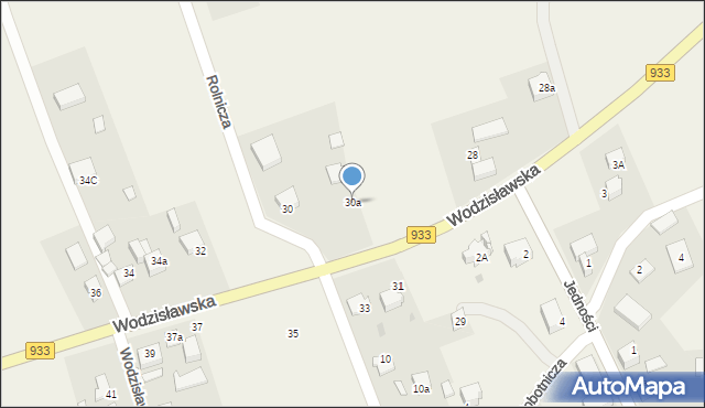 Studzionka, Wodzisławska, 30a, mapa Studzionka