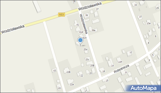 Studzionka, Wodzisławska, 41c, mapa Studzionka