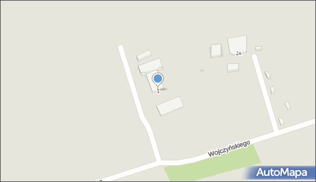 Suwałki, Wojczyńskiego Edwarda Lecha, 1, mapa Suwałk