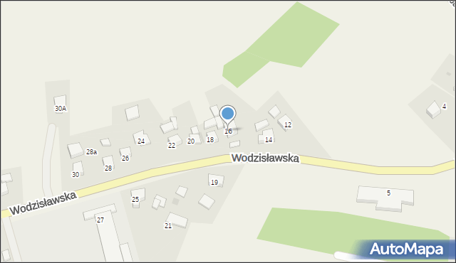 Świerklany, Wodzisławska, 16, mapa Świerklany