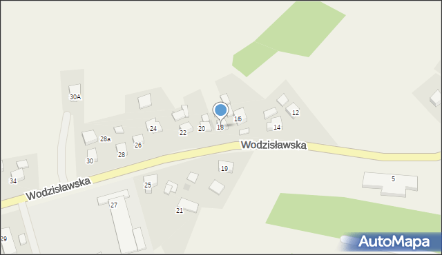 Świerklany, Wodzisławska, 18, mapa Świerklany