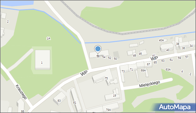 Świętochłowice, Wojska Polskiego, 56, mapa Świętochłowice