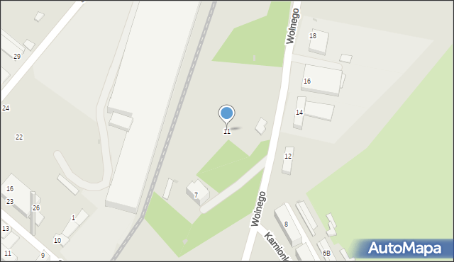 Świętochłowice, Wolnego Konstantego, 11, mapa Świętochłowice