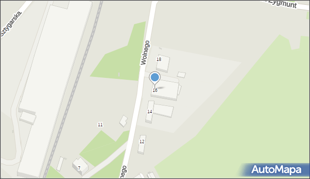 Świętochłowice, Wolnego Konstantego, 16, mapa Świętochłowice