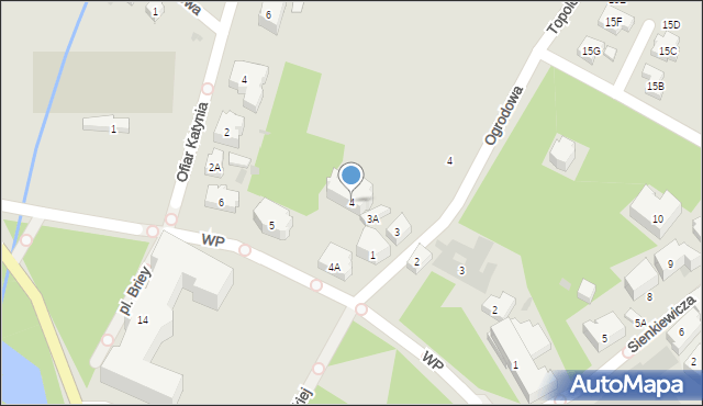 Szczawno-Zdrój, Wojska Polskiego, 4, mapa Szczawno-Zdrój