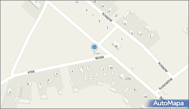 Tarnawatka, Wola, 1, mapa Tarnawatka