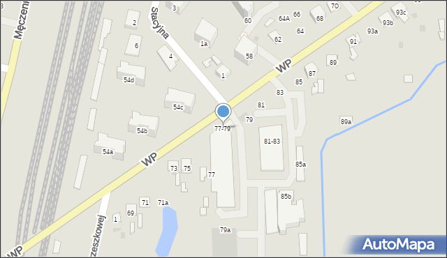 Terespol, Wojska Polskiego, 77-79, mapa Terespol