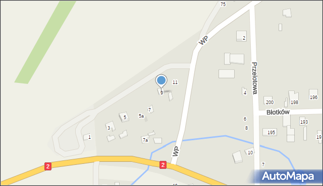 Terespol, Wojska Polskiego, 9, mapa Terespol