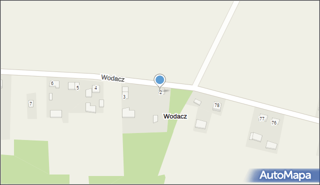 Wodacz, Wodacz, 2, mapa Wodacz