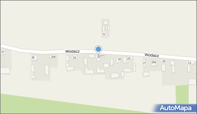 Wodacz, Wodacz, 32, mapa Wodacz