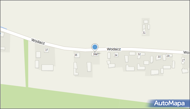 Wodacz, Wodacz, 34a, mapa Wodacz