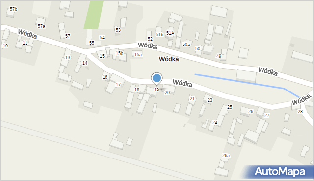 Wódka, Wódka, 19, mapa Wódka