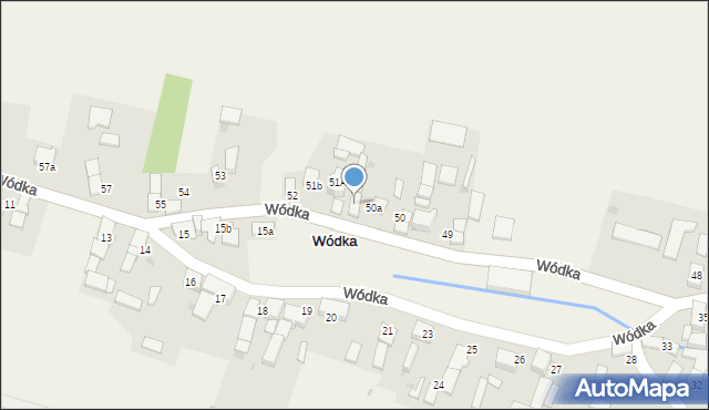 Wódka, Wódka, 51, mapa Wódka