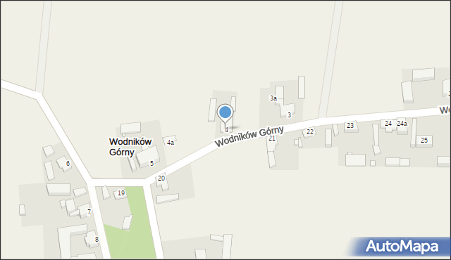 Wodników Górny, Wodników Górny, 4, mapa Wodników Górny