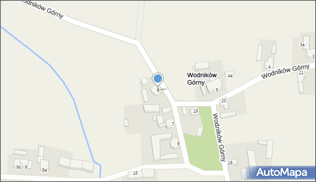 Wodników Górny, Wodników Górny, 6, mapa Wodników Górny